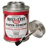 Best-Test White Rubber Paper Cement