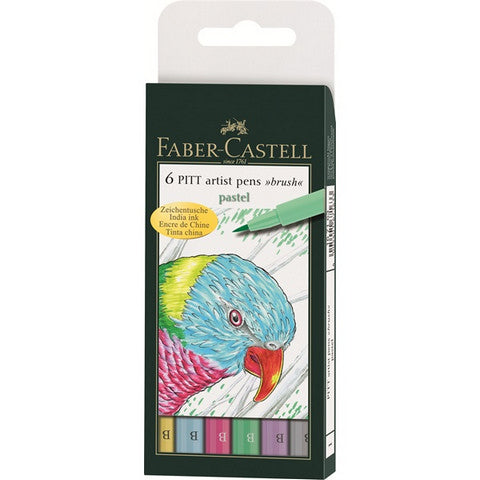 Faber-Castell PITT Artist Brush Pen Set - Pastels