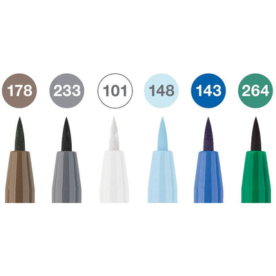 Faber-Castell PITT Artist Brush Pen Set - Bal de Neige 