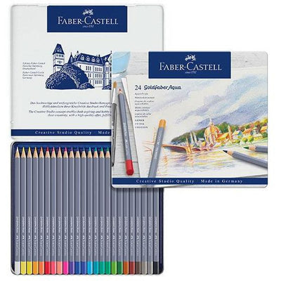Juegos de lápices de acuarela Faber-Castell Goldfaber Aqua 