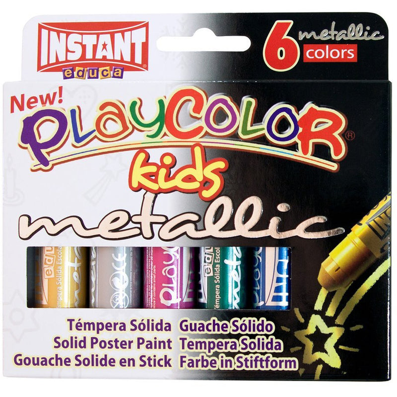 Jack Richeson Playcolor Kids Metallic Solid Poster Paint