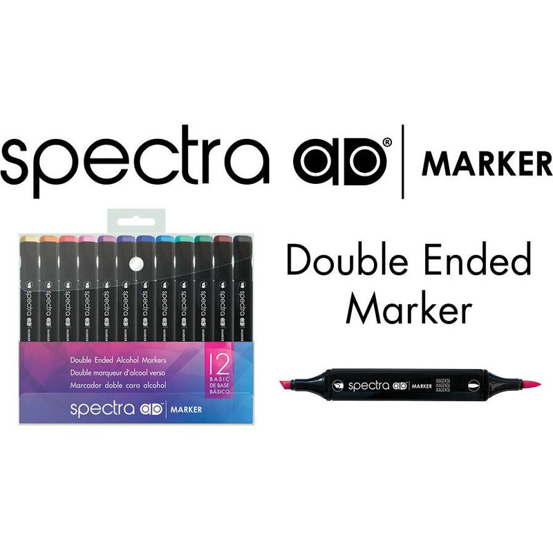 Chartpak Spectra AD Alcohol Dual Brush Markers
