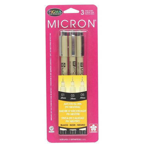 Sakura Pigma Micron Pen Sets