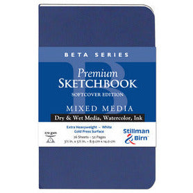 Cuadernos de bocetos premium de la serie Beta de Stillman &amp; Birn