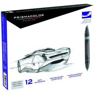 Prismacolor Premier Juegos de marcadores artísticos de punta fina/cincel