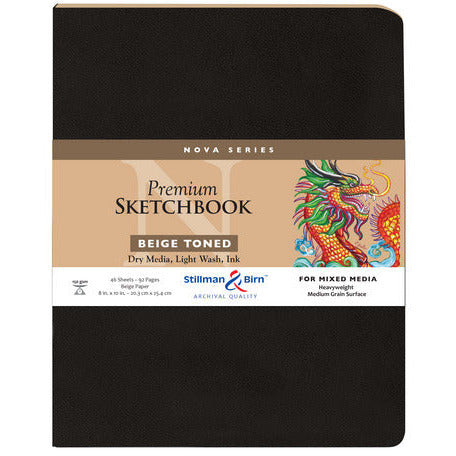 Stillman & Birn Nova Series Toned Premium Sketchbooks