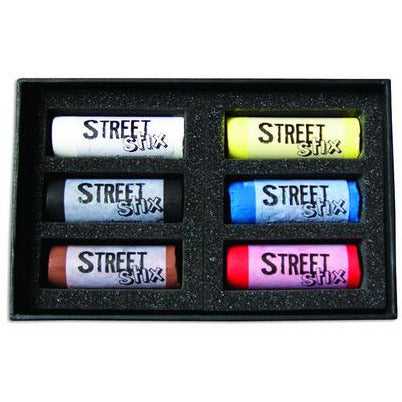 Jack Richeson Street Stix Ensemble de pastels pour trottoir