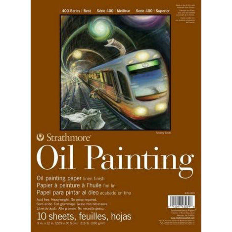 Strathmore 400 Series Oil Painting Paper Pads
