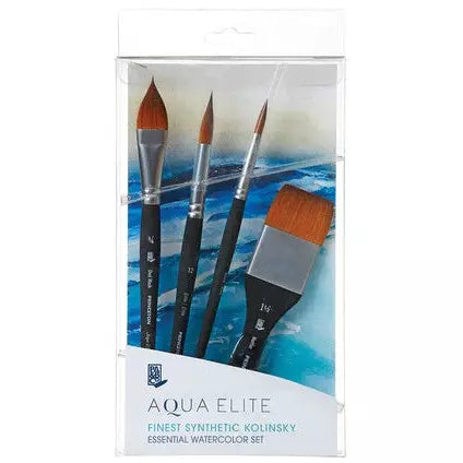 Princeton Aqua Elite Coffret aquarelle 4 pièces