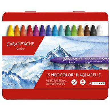 Caran d'Ache NEOCOLOR II Watersoluble Wax Pastel Sets