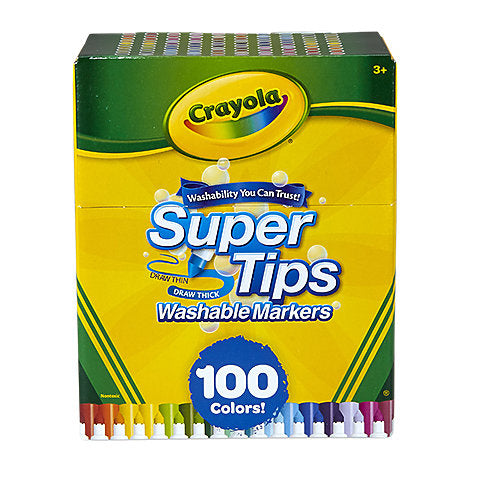 Juego de rotuladores lavables Crayola Super Tips