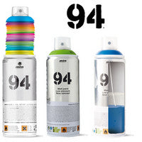 MTN 94 Botes de Spray (Colores Negros)