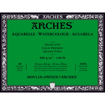 Blocs d'aquarelle Arches
