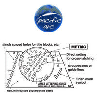 Pacific Arc Ames Lettering Guide – MC Art Supplies