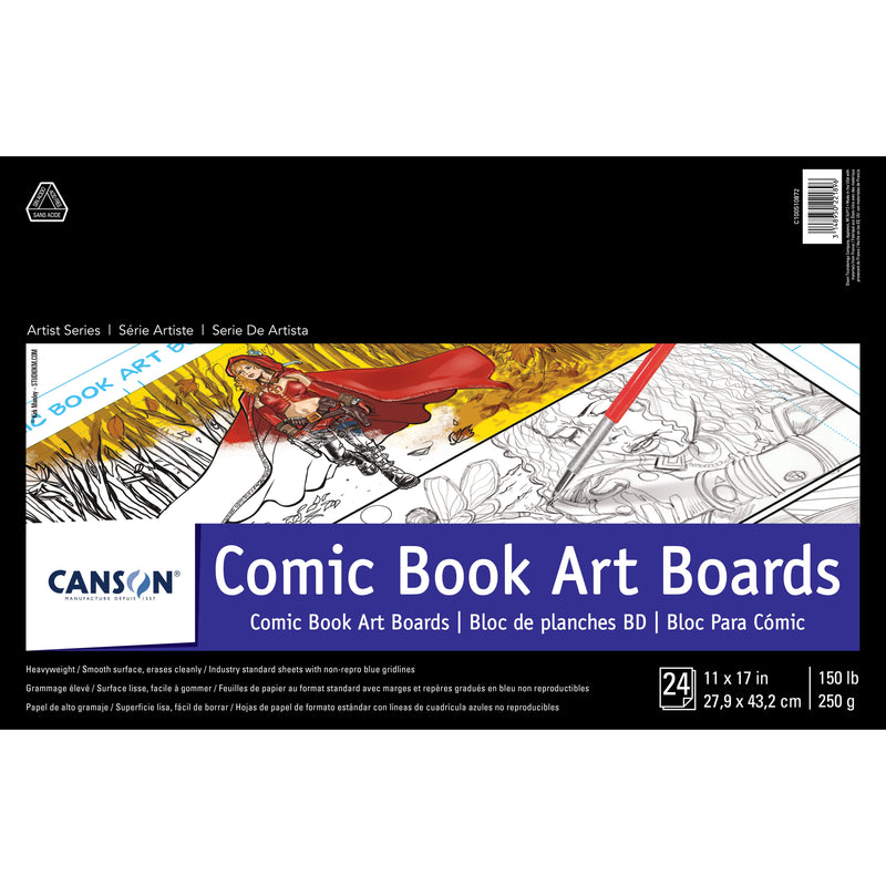 Bloc de tableros artísticos de cómics Canson Fanboy