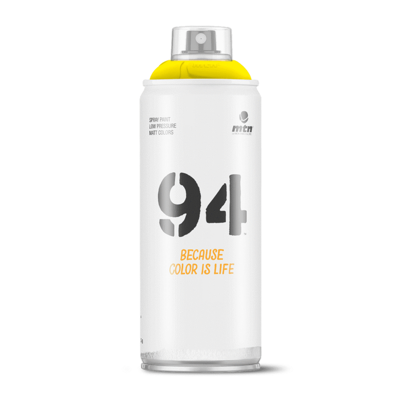 Bombes aérosols MTN 94 (couleurs jaunes)