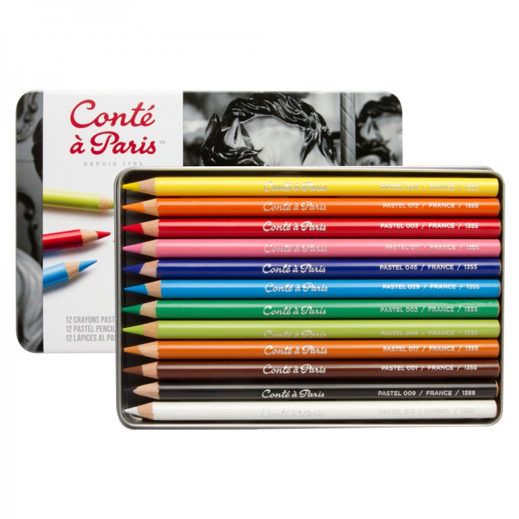 Conte Pastel Pencil Sets