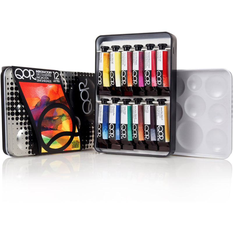 QoR Introductory Watercolor 12 x 5ml Tube Set