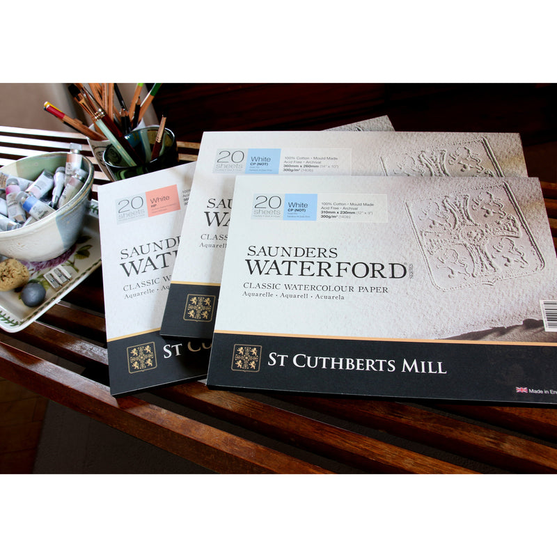 Saunders Waterford Watercolor Paper Blocks – MC Art Supplies
