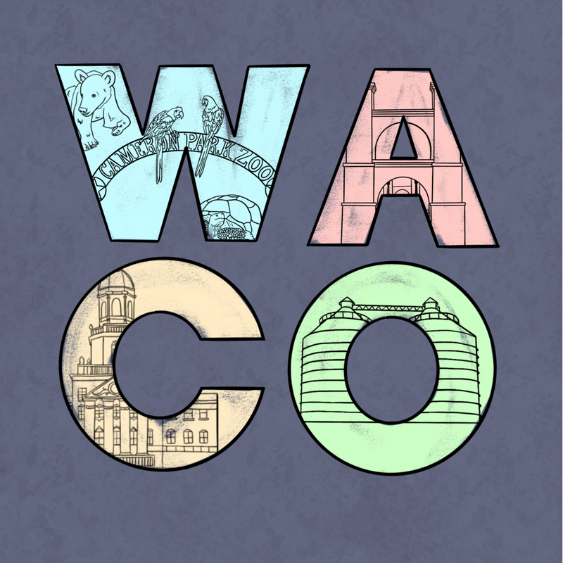 Waco: A Coloring Book
