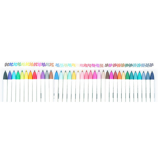Zebra CLiCKART Retractable Marker Pen Set With Carrying Case
