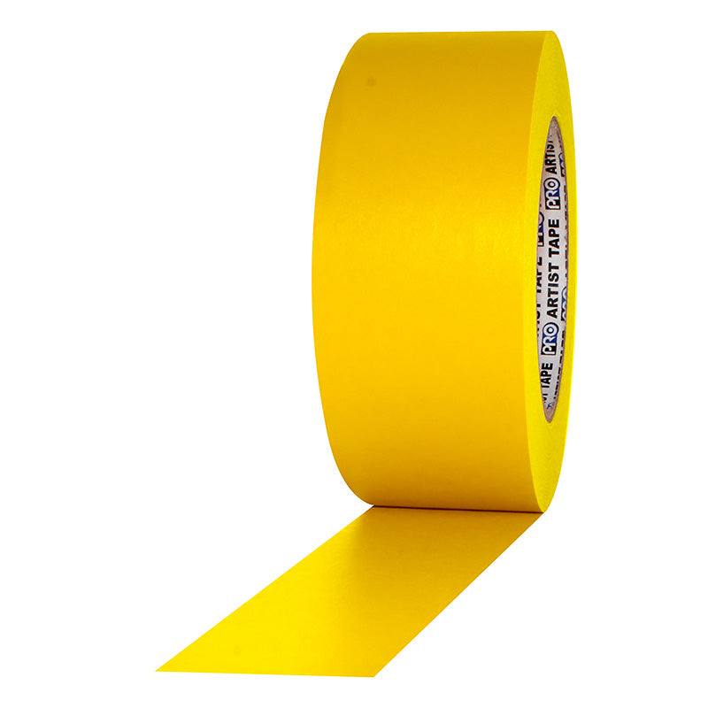 Pro Tapes & Specialties UPCA3460MYEL Pro Artist Paper Tape Yellow 3/4 inch x 60 Yards