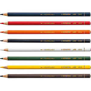 All-STABILO Colored Pencils For Film & Glass