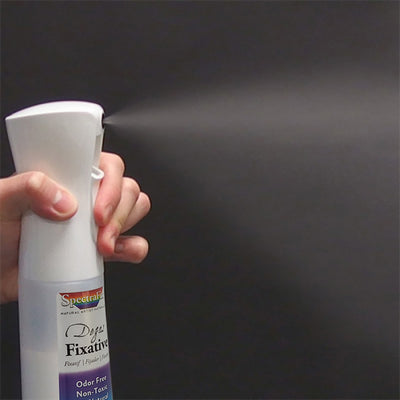 SpectraFix Degas Pastel Fixative Spray Bottle