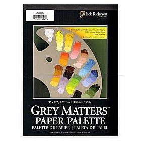 Paleta de papel Jack Richeson Grey Matters 