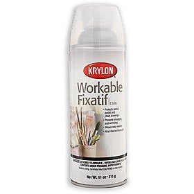Krylon Workable Fixatif Spray
