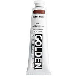 Golden Heavy Body Acrylic Paints (Brown & Earth Colors)