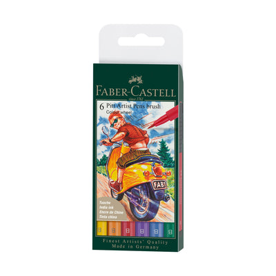 Faber-Castell PITT Artist Brush Pen Set - Color Wheel
