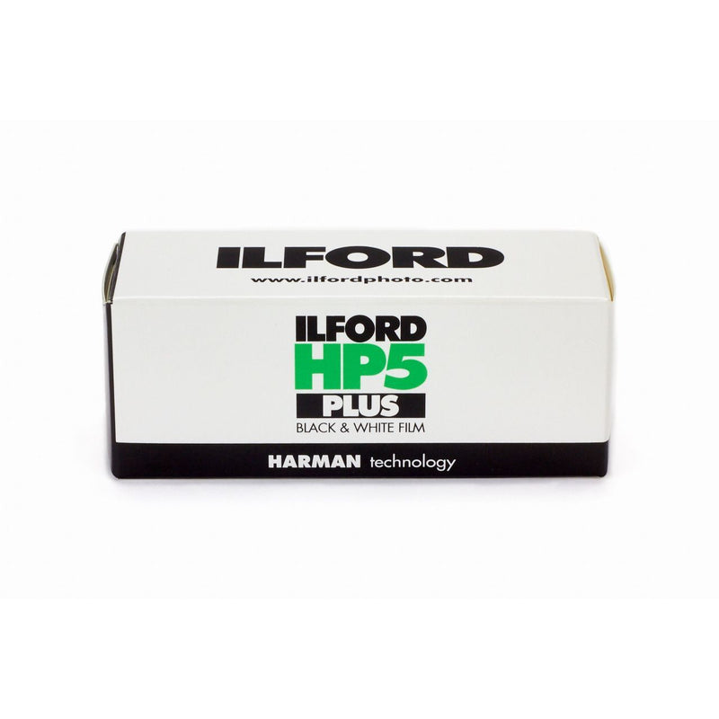 Película negativa en blanco y negro Ilford HP5 Plus (película de 120 rollos)
