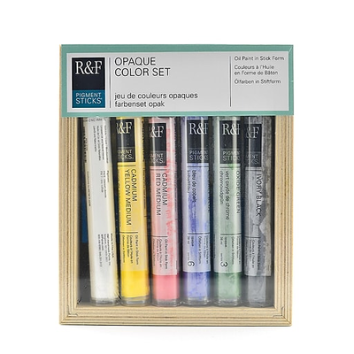 R&F Handmade Paints Pigment Stick Set