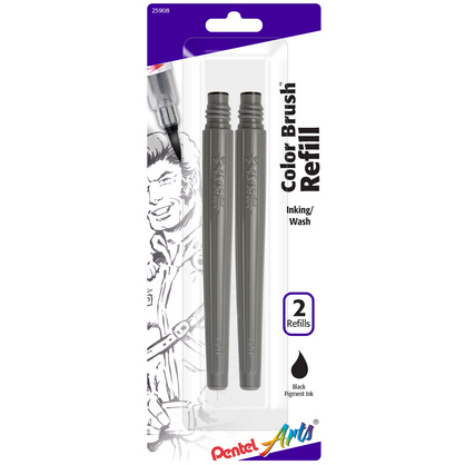 Pentel Color Brush Ink Refills