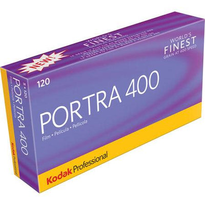Film négatif couleur Kodak Portra 400, rouleau de 120 