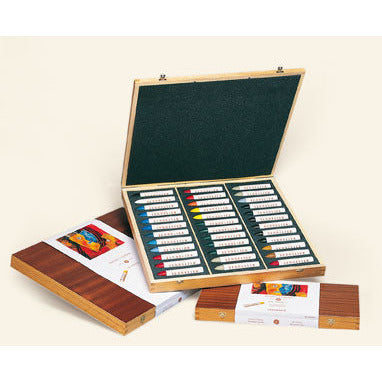 Sennelier Oil Pastel Wood Box Set