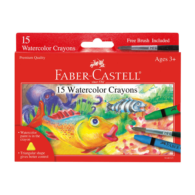 Faber-Castell Watercolor Crayon Set
