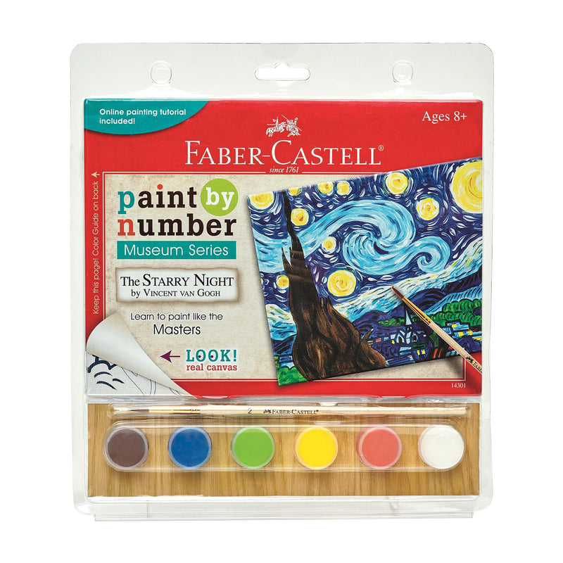 Faber-Castell Paint-by-Number Starry Night Set