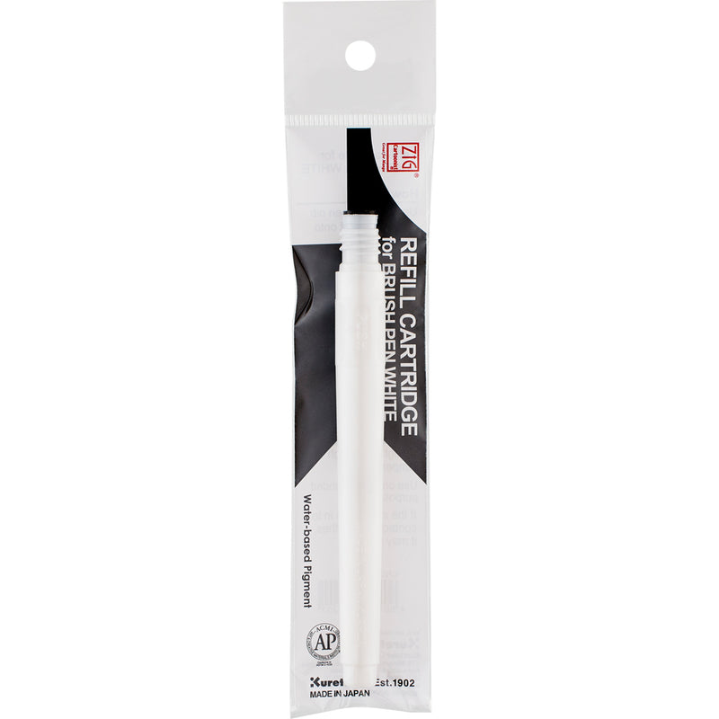 Kuretake ZIG Brush Pen White Refill