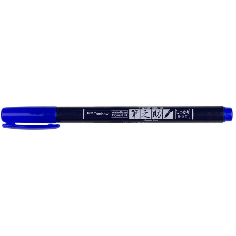 Tombow Fudenosuke Hard Tipped Brush Pens